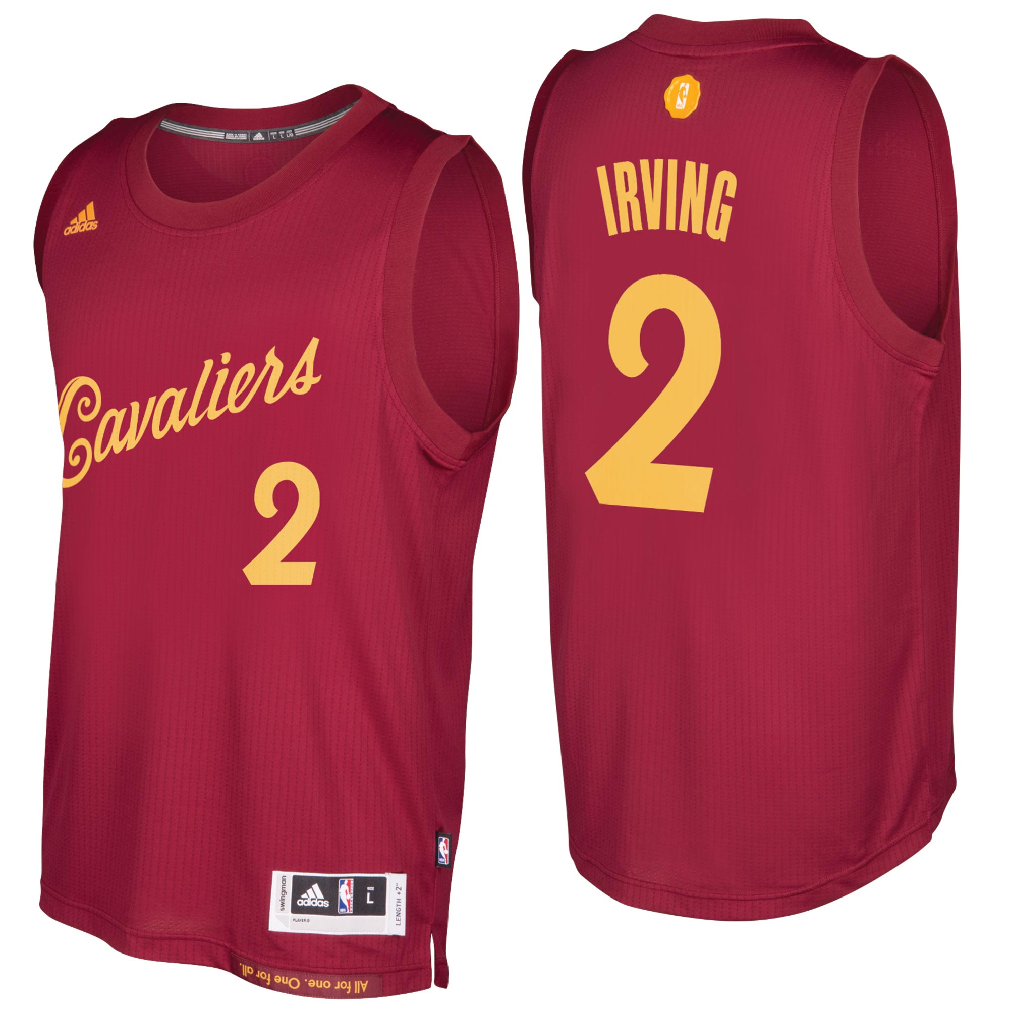 kyrie irving christmas jersey 2016