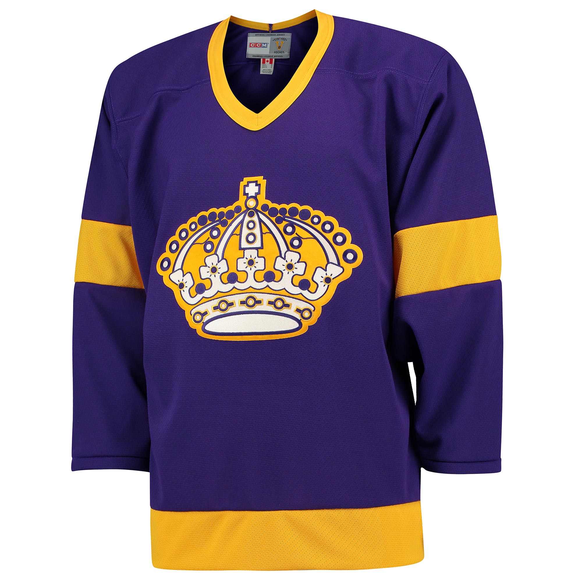 los angeles kings purple and gold jerseys for sale