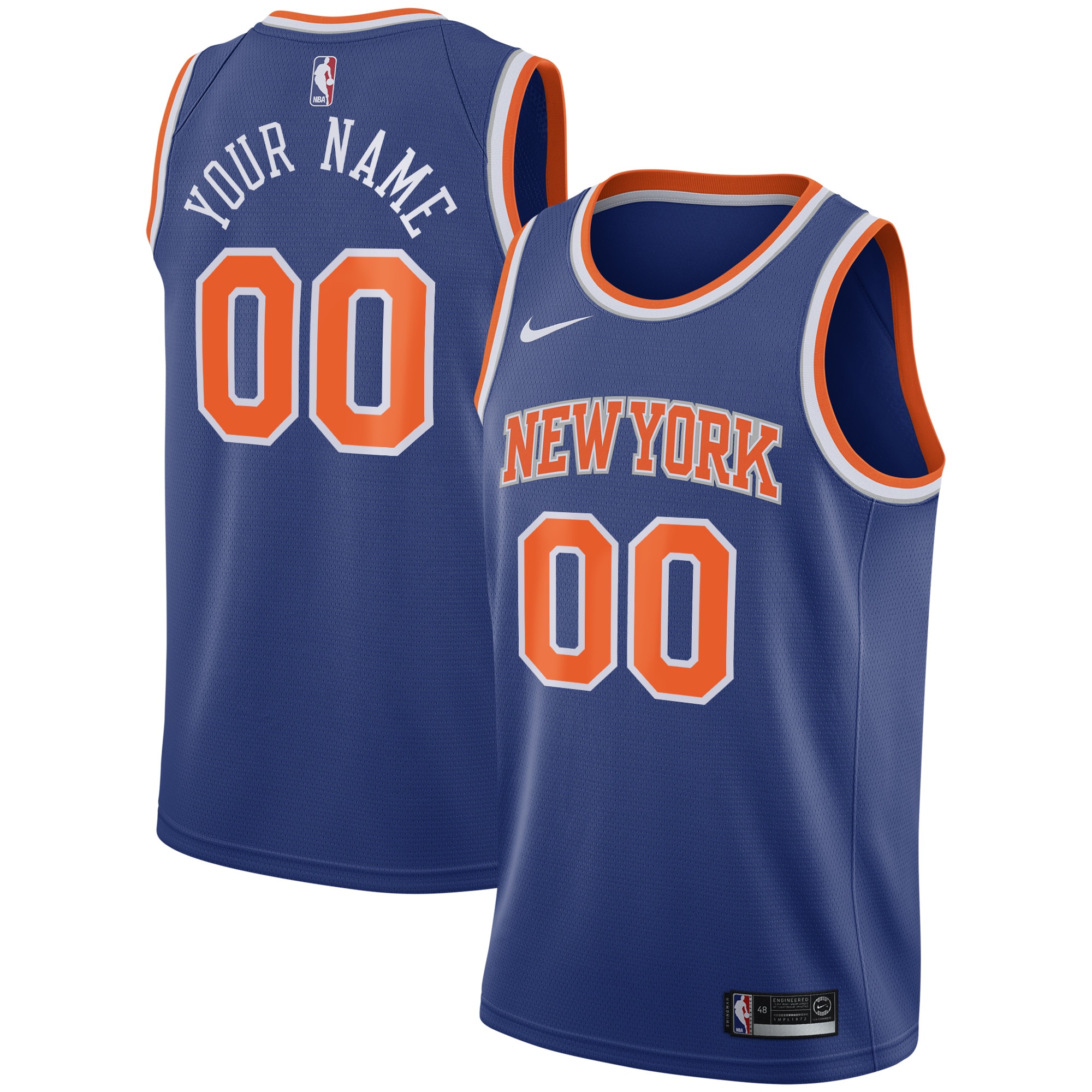 new york knicks custom jersey