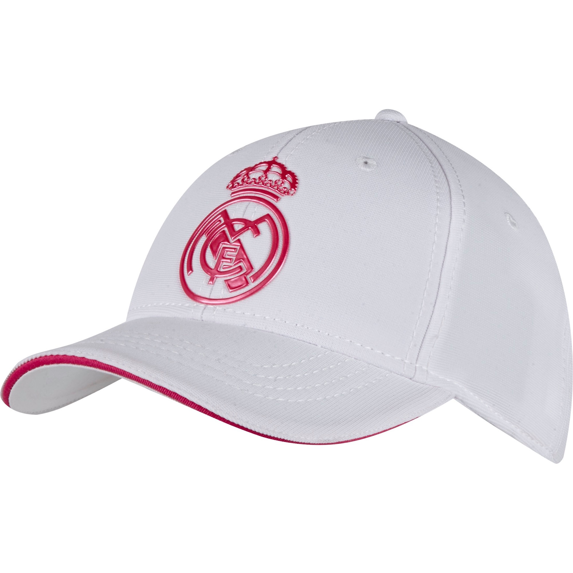 Real Madrid Polyester Training Cap Hat White Football Womens