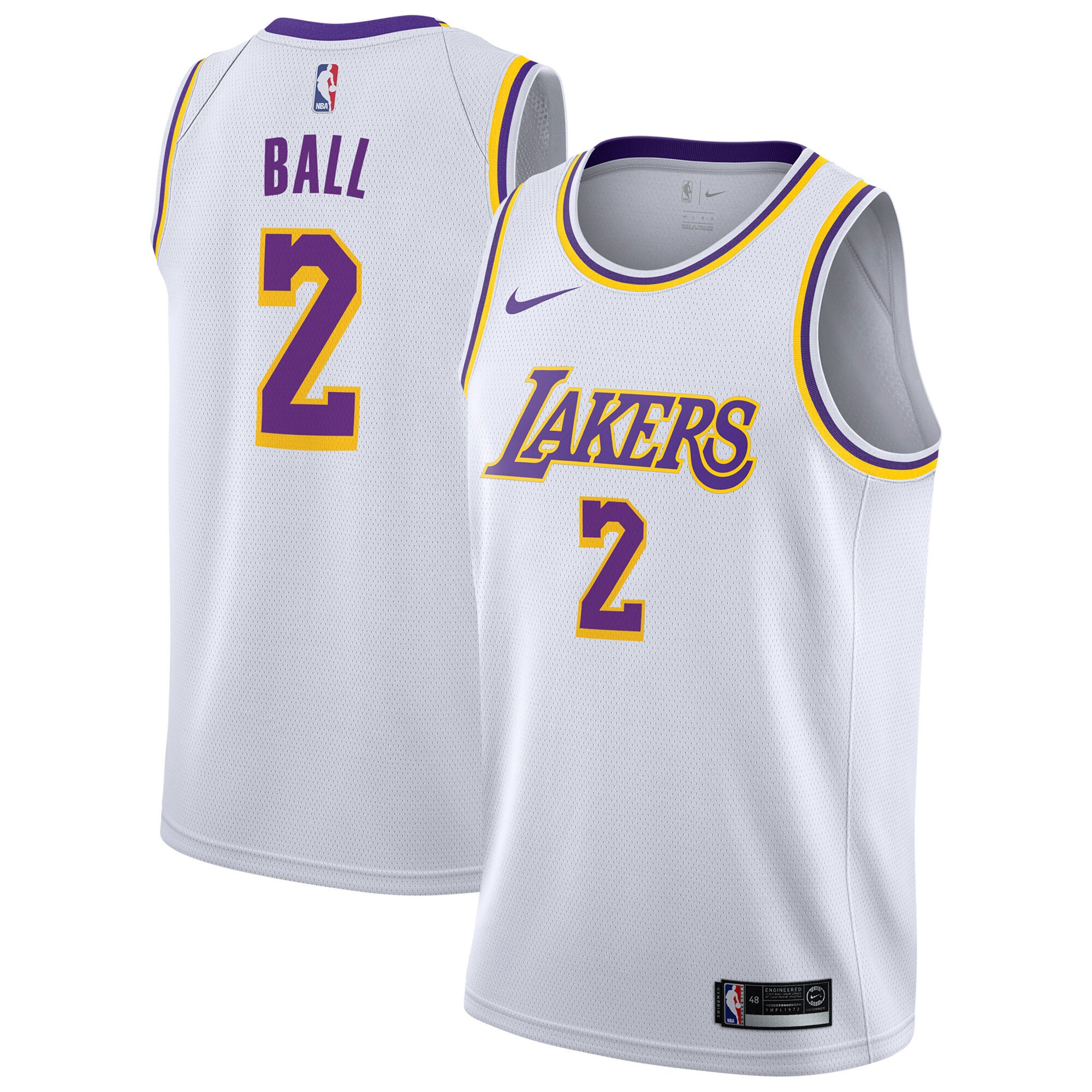 Los Angeles Lakers Nike Association 