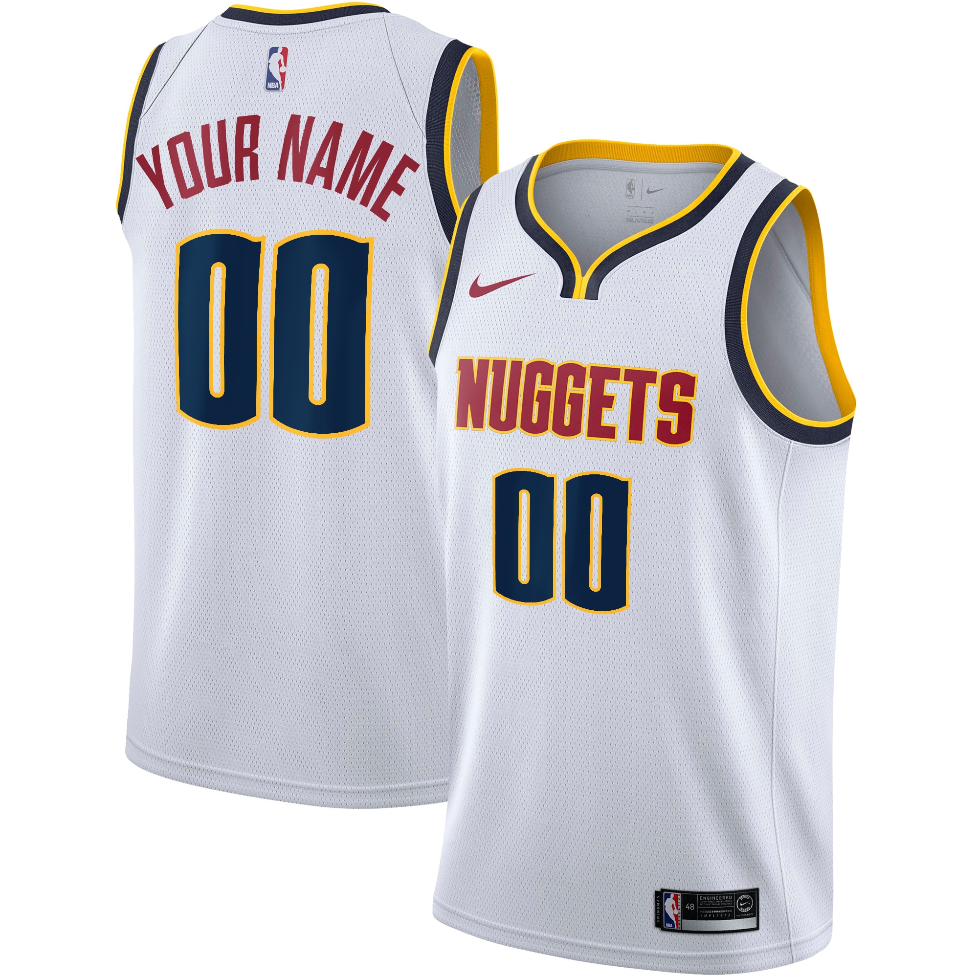 nuggets custom jersey