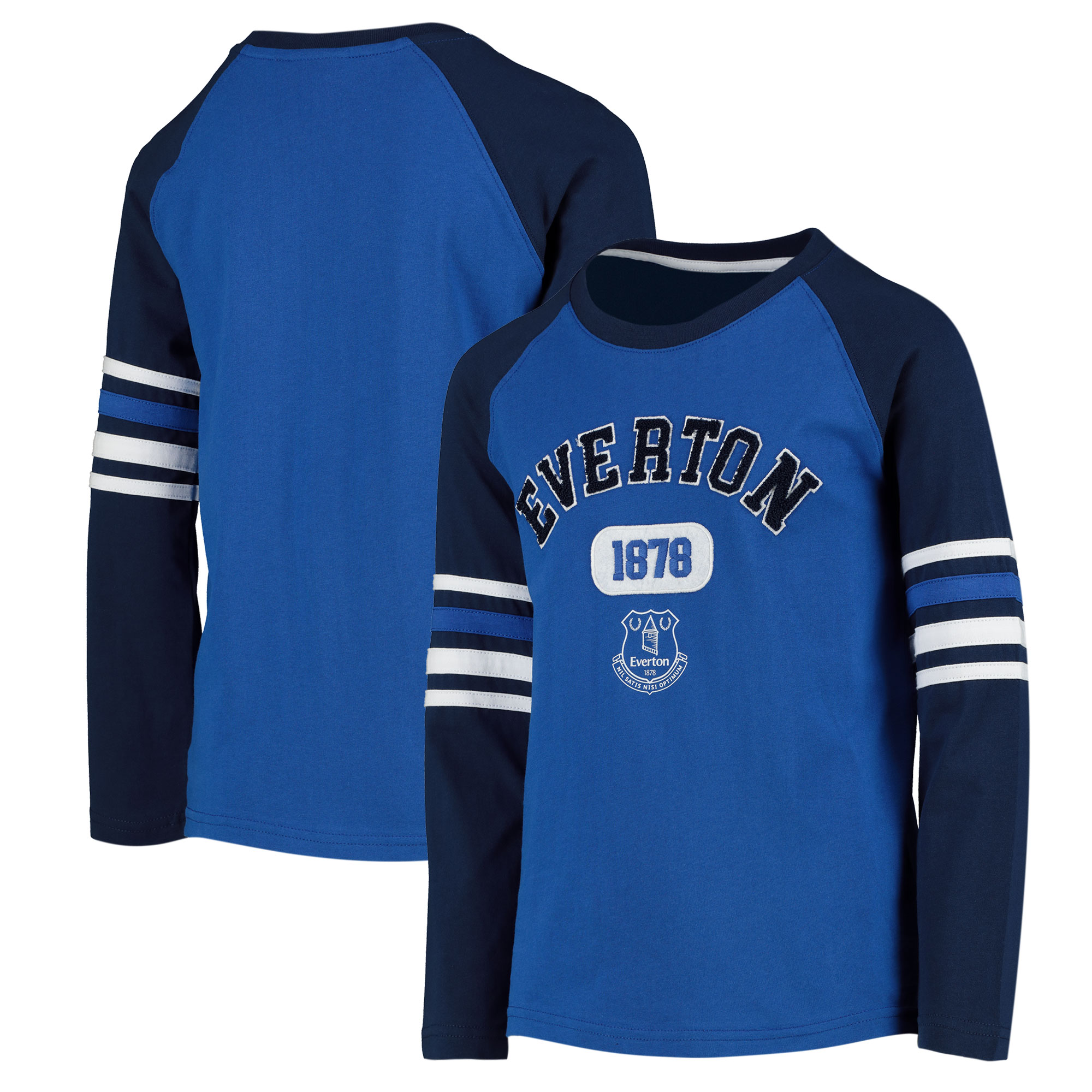 everton long sleeve jersey