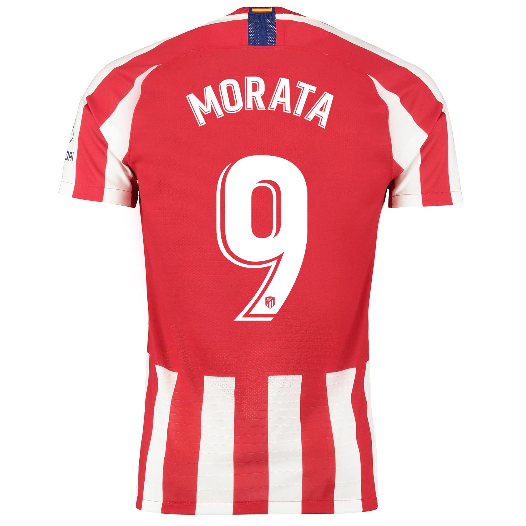 Atlético de Madrid Home Vapor Match Shirt 2019-20 with Morata 9 printing |  Atletico