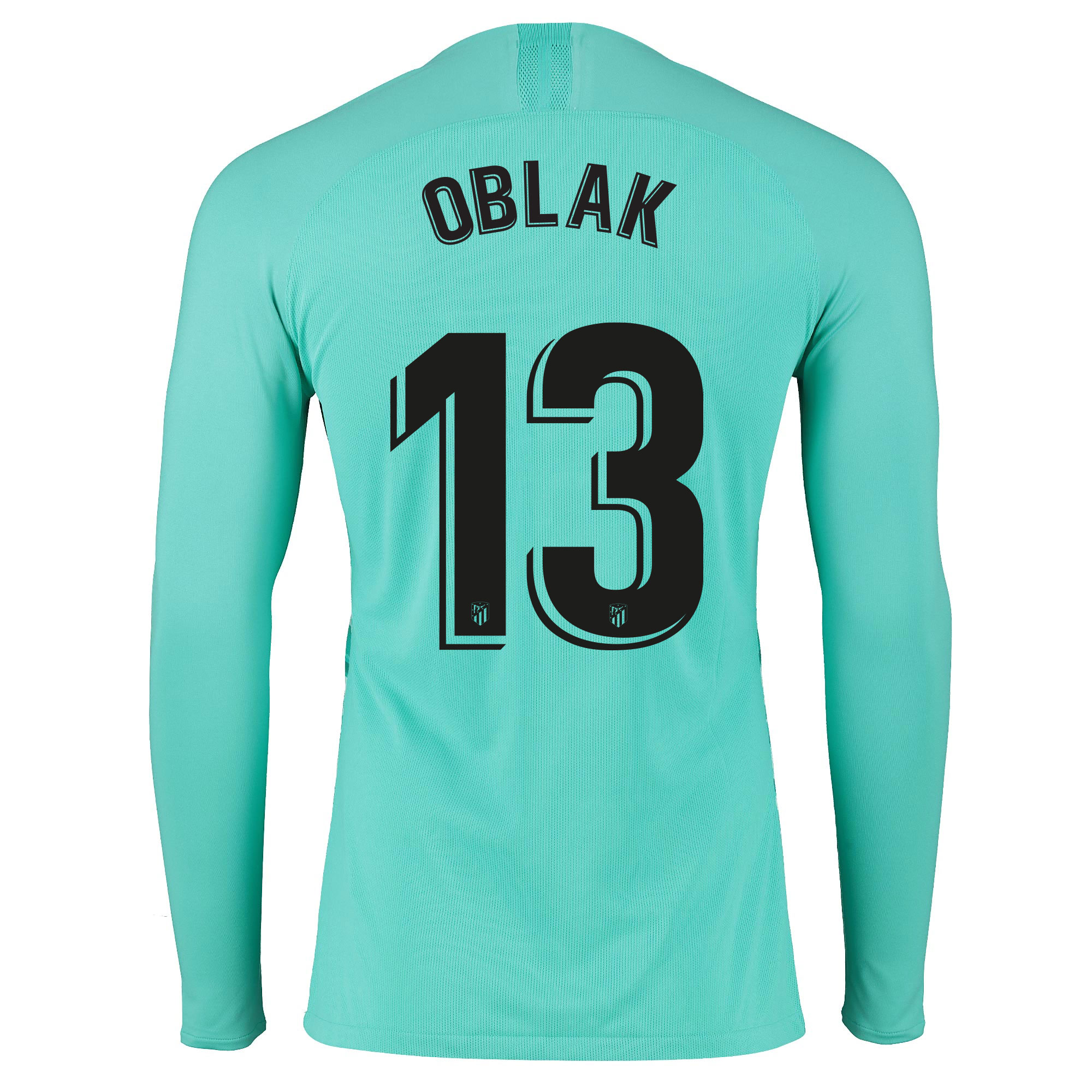 Atlético de Madrid Goalkeeper Shirt 2019-20 with Oblak 13 printing |  Atletico
