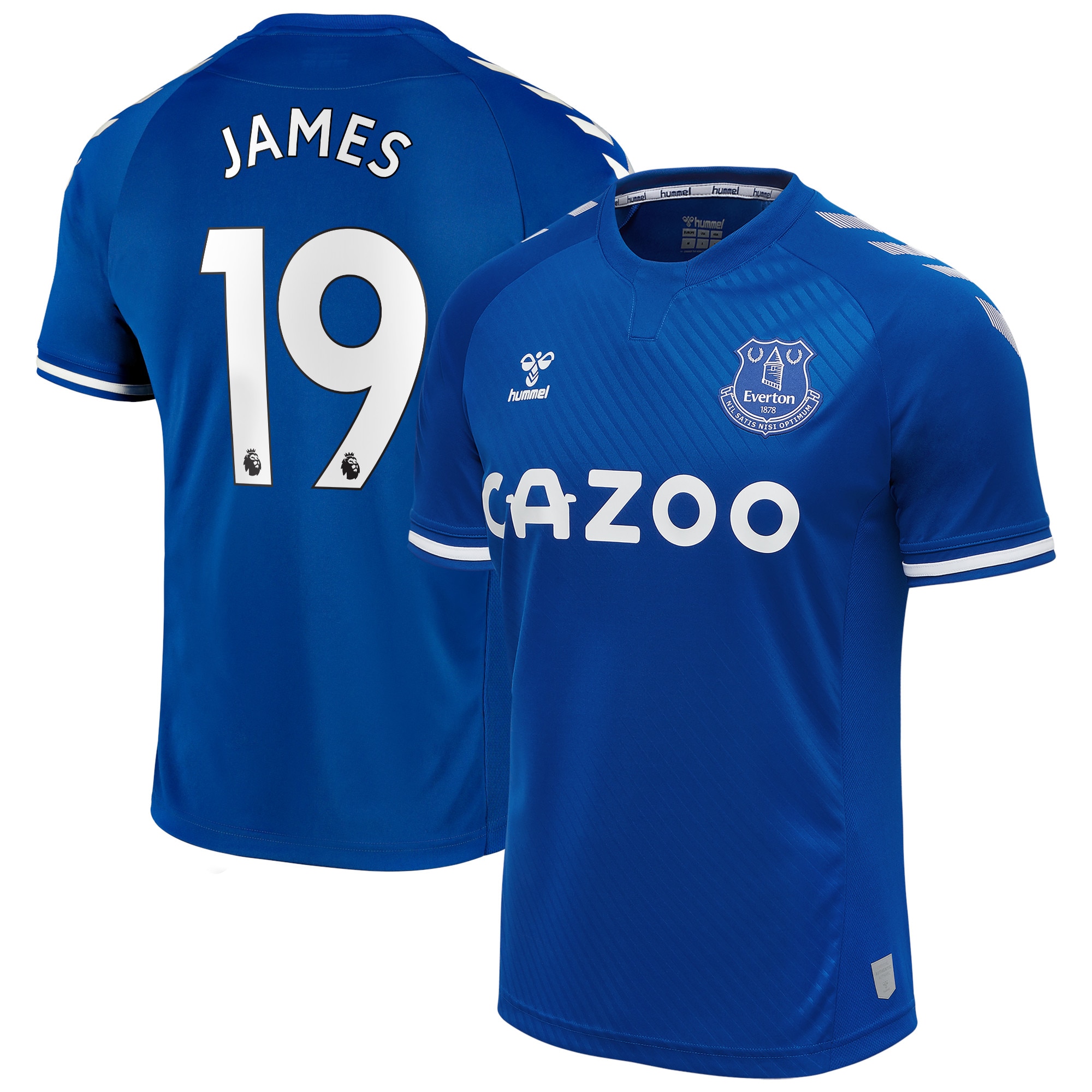 Precio de la camiseta de James en Everton